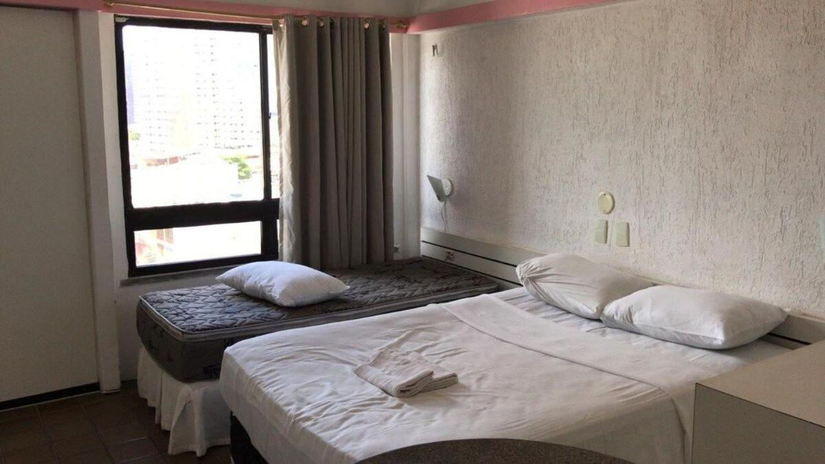 703 Flat Mobiliado Praia De Iracema Fortaleza  Exteriör bild